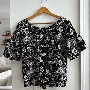 Anthropologie low back top size extra small